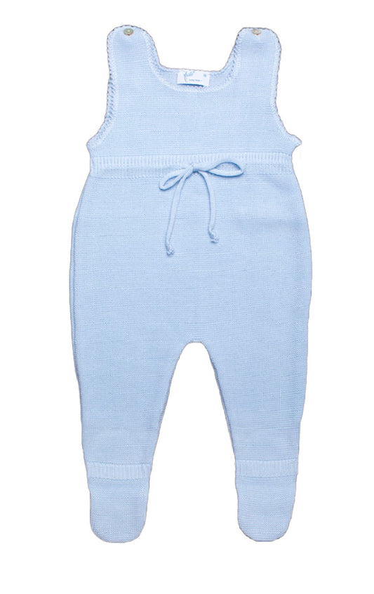 2-teiliges Set – Merino-Strampler »Swiss« (bleu) + Langarmbody »Swiss Elegance«