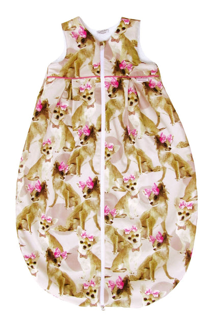 Tavolinchen terry cloth sleeping bag »PinkyBell«