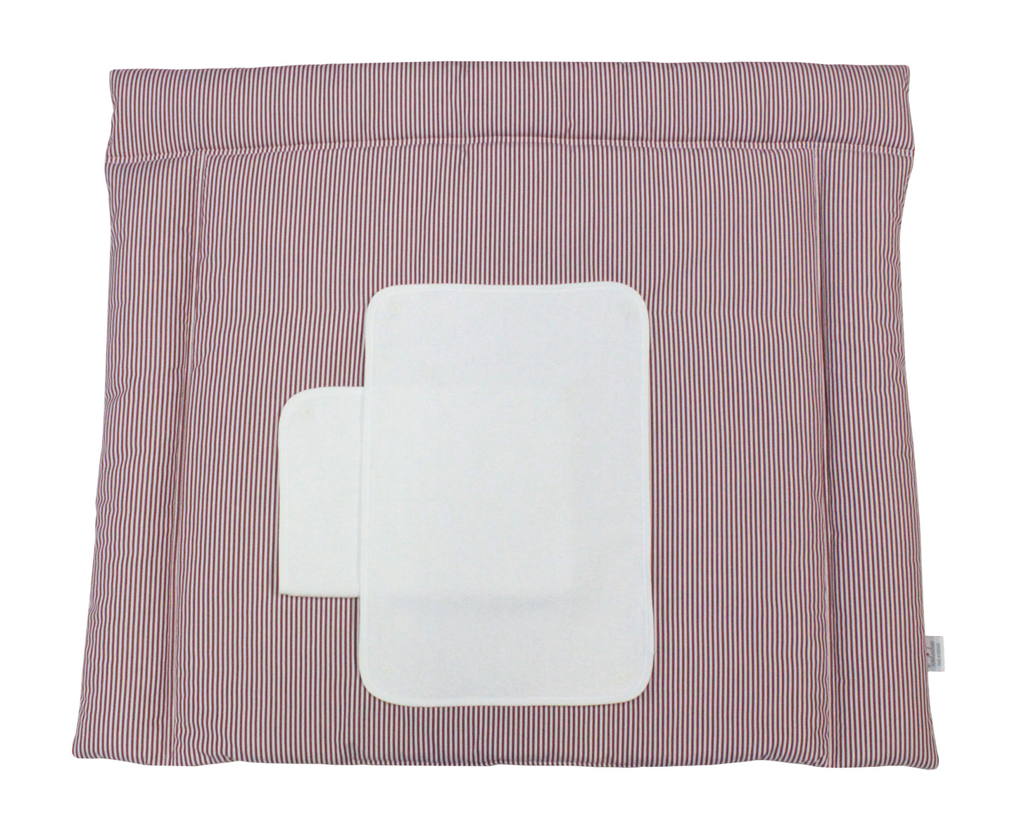 3-piece changing mat with interchangeable lying surfaces in a classic design