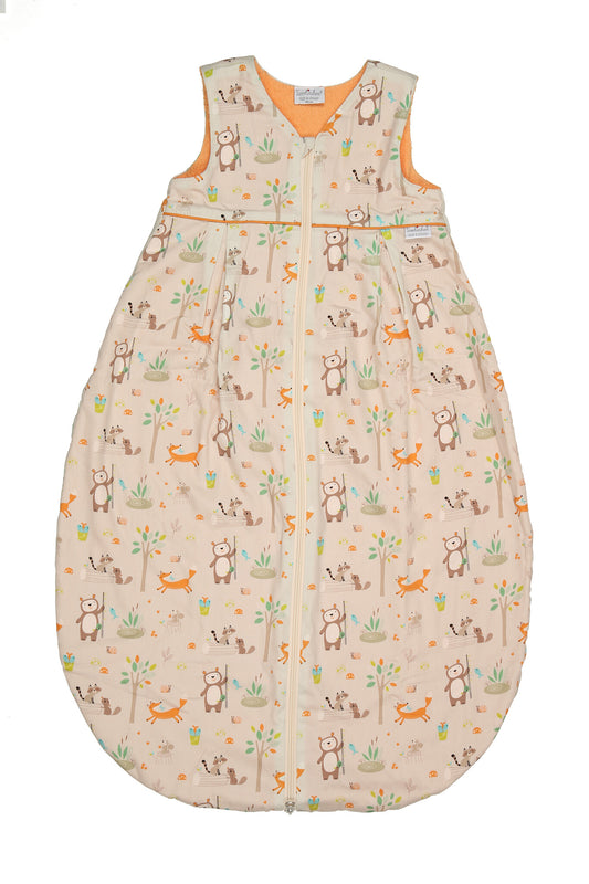 Tavolinchen terry cloth sleeping bag “Raccoon” – security for little adventurers