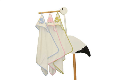 Terry cloth hooded bath towel »Rollerente«