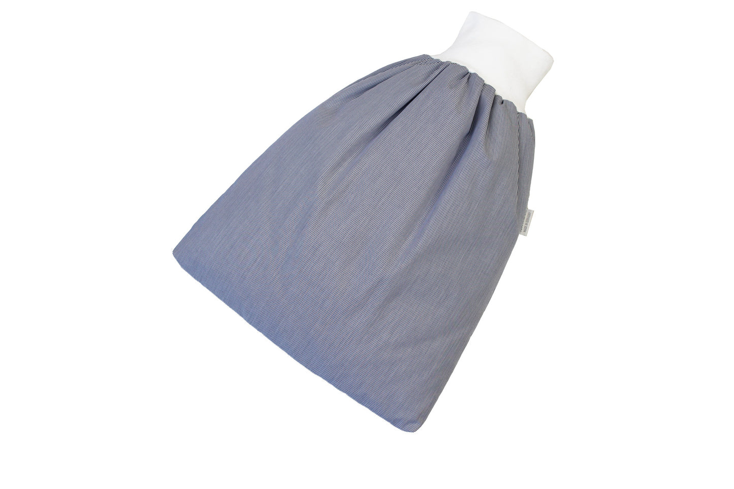 Warming down sleeping bag "Boluda Stripes" made of finely woven cotton fabric for cozy nights and full freedom of movement