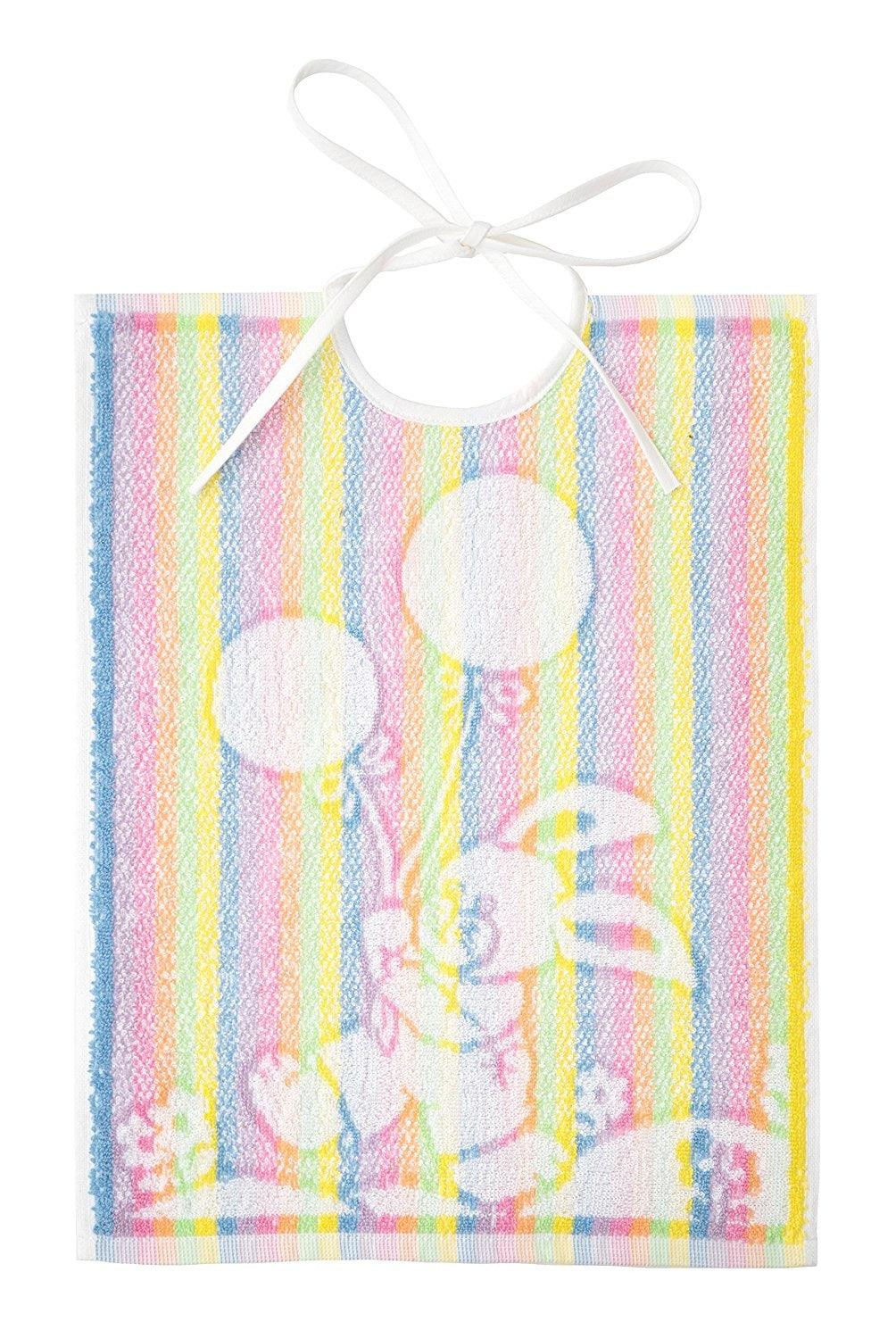 Jacquard bib "Mr. Rainbow" (2-pack)